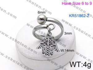 Stainless Steel Special Ring - KR51862-Z