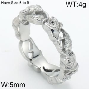 Stainless Steel Special Ring - KR53414-K