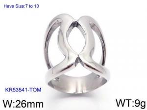 Stainless Steel Special Ring - KR53541-TOM