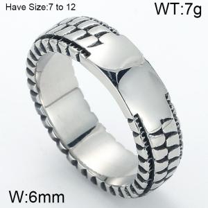 Stainless Steel Special Ring - KR53968-K