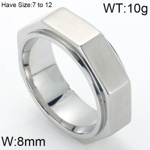 Stainless Steel Special Ring - KR54126-K
