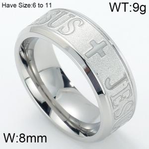 Stainless Steel Special Ring - KR54277-GC