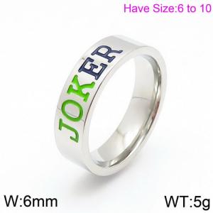 Stainless Steel Special Ring - KR82618-K