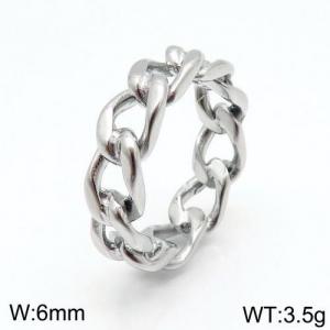 Stainless Steel Special Ring - KR86744-ZY