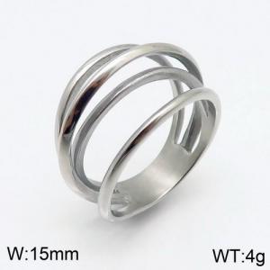 Stainless Steel Special Ring - KR86975-TOM
