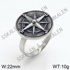 Stainless Steel Special Ring - KR88681-TMT