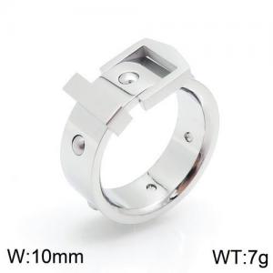 Stainless Steel Special Ring - KR90053-WX