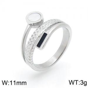 Stainless Steel Special Ring - KR90080-WX