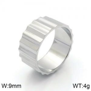 Stainless Steel Special Ring - KR91549-GC