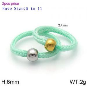 Stainless Steel Special Ring - KR91619-Z