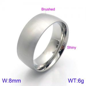 Stainless Steel Special Ring - KR91799-GC