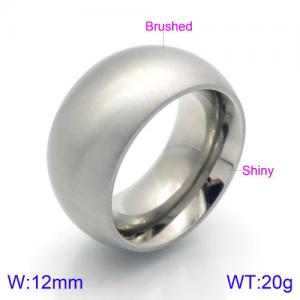 Stainless Steel Special Ring - KR91801-GC