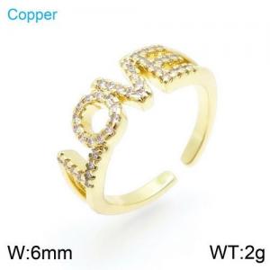 Copper Ring - KR92063-TJG