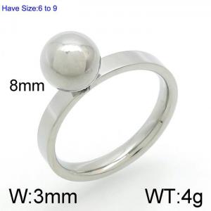 Stainless Steel Special Ring - KR92347-Z
