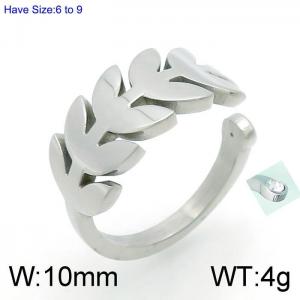Stainless Steel Special Ring - KR92352-Z