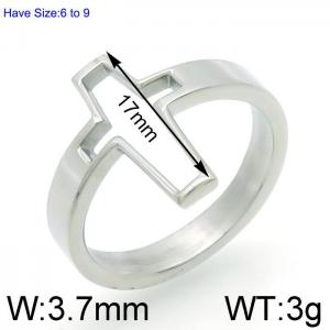 Stainless Steel Special Ring - KR92354-Z