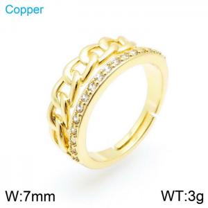 Copper Ring - KR92383-TJG