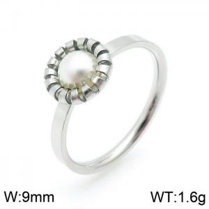Stainless Steel Special Ring - KR92428-HR