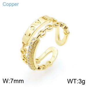 Copper Ring - KR92787-JT