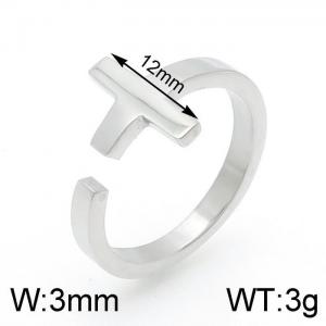 Stainless Steel Special Ring - KR92888-Z