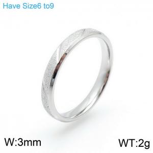 Stainless Steel Special Ring - KR92892-K