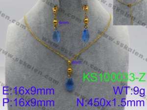 SS Jewelry Set(Most Women) - KS100033-Z