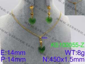 SS Jewelry Set(Most Women) - KS100055-Z