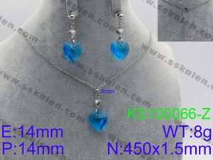 SS Jewelry Set(Most Women) - KS100066-Z