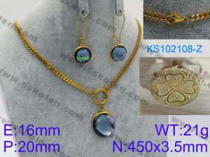 SS Jewelry Set(Most Women) - KS102108-Z