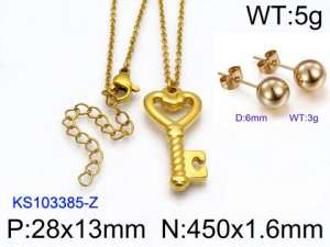 SS Jewelry Set(Most Women) - KS103385-Z