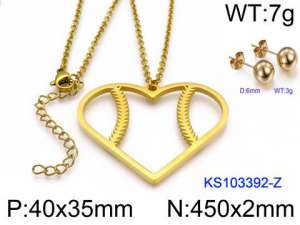 SS Jewelry Set(Most Women) - KS103392-Z