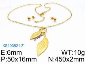 SS Jewelry Set(Most Women) - KS103821-Z