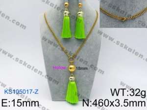 SS Jewelry Set(Most Women) - KS105017-Z