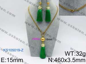 SS Jewelry Set(Most Women) - KS105018-Z