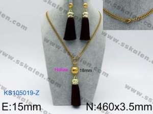 SS Jewelry Set(Most Women) - KS105019-Z