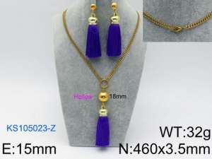 SS Jewelry Set(Most Women) - KS105023-Z