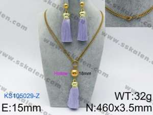 SS Jewelry Set(Most Women) - KS105024-Z