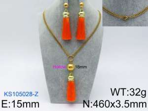 SS Jewelry Set(Most Women) - KS105028-Z