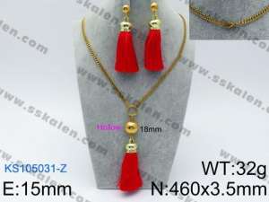 SS Jewelry Set(Most Women) - KS105031-Z