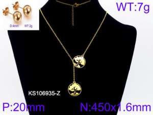 SS Jewelry Set(Most Women) - KS106935-Z