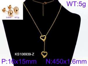 SS Jewelry Set(Most Women) - KS106939-Z