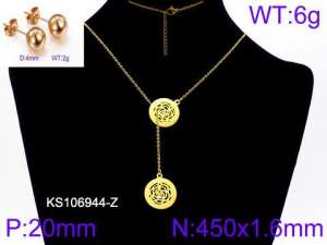 SS Jewelry Set(Most Women) - KS106944-Z