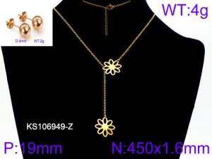 SS Jewelry Set(Most Women) - KS106949-Z