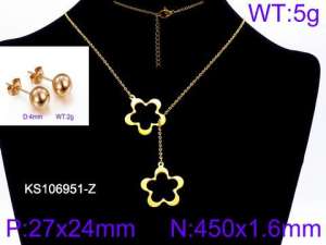 SS Jewelry Set(Most Women) - KS106951-Z