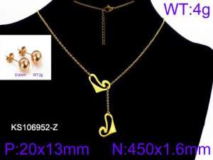 SS Jewelry Set(Most Women) - KS106952-Z