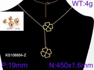 SS Jewelry Set(Most Women) - KS106954-Z