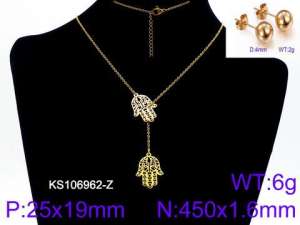 SS Jewelry Set(Most Women) - KS106962-Z