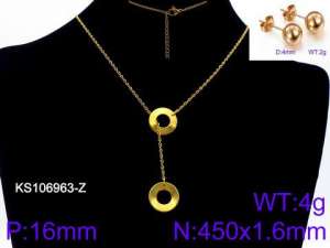 SS Jewelry Set(Most Women) - KS106963-Z