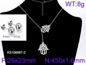 SS Jewelry Set(Most Women) - KS106997-Z