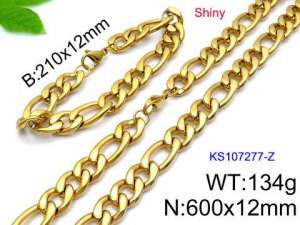 SS Jewelry Set(Most Men) - KS107277-Z